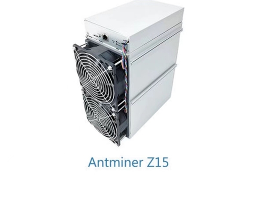 Consumo de Bitmain Antminer 1510W do mineiro de Z15 420K Zcash Asic