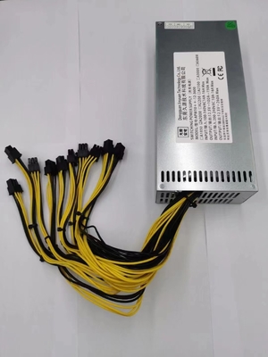 mineiro Power Supply With 10x6 PIN Connectors Output de 2U 2000W Asic